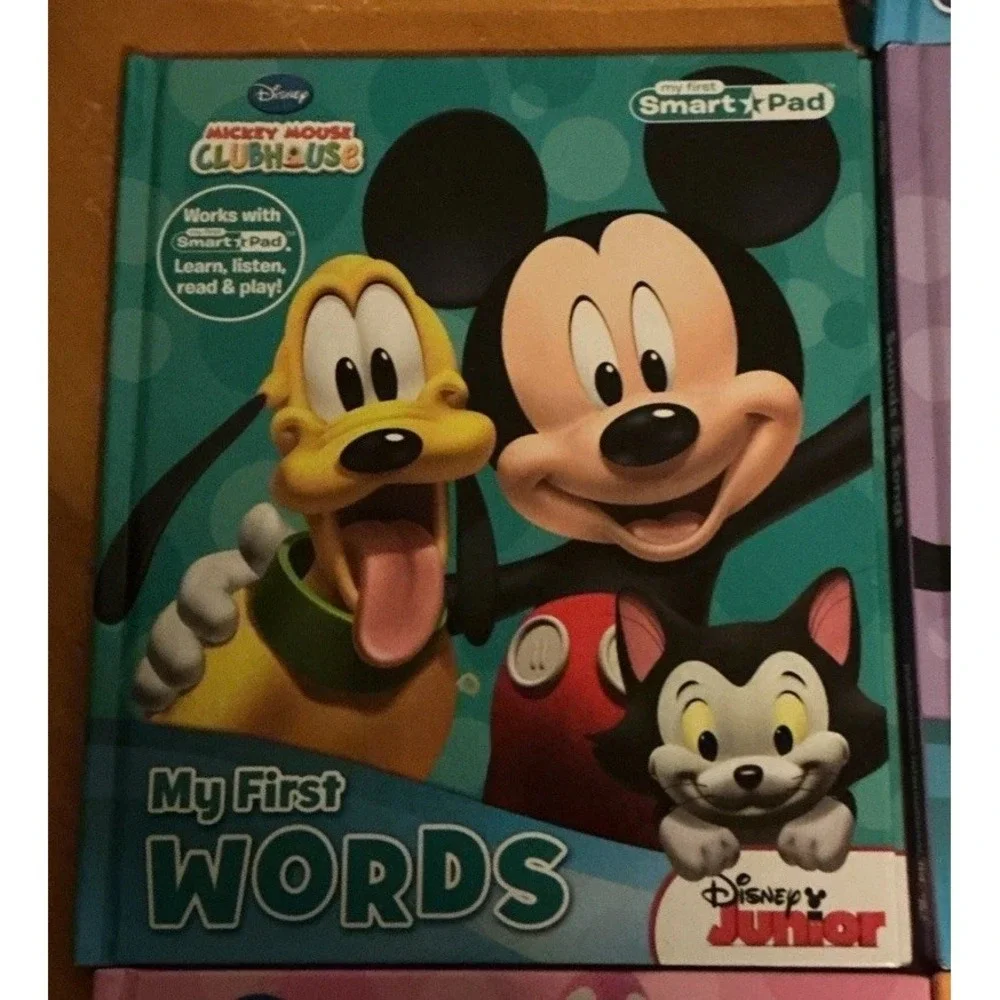 Mickey Mouse Clubhouse My‎ First Smart Pad Books Lot Of 7, ABC, 1 2 3, Words